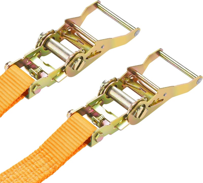 GADFISH Drum Handling Sling for 55 Gallon Drum, Barrel Lifting Web Sling Heavy Duty No tilt with 2 Pack Ratchet Strap, Capacity up to 6000 LBS, Adjustable for Farms Barns Cranes Forklift Trucks, 78.7" X 4.9" - Image 4